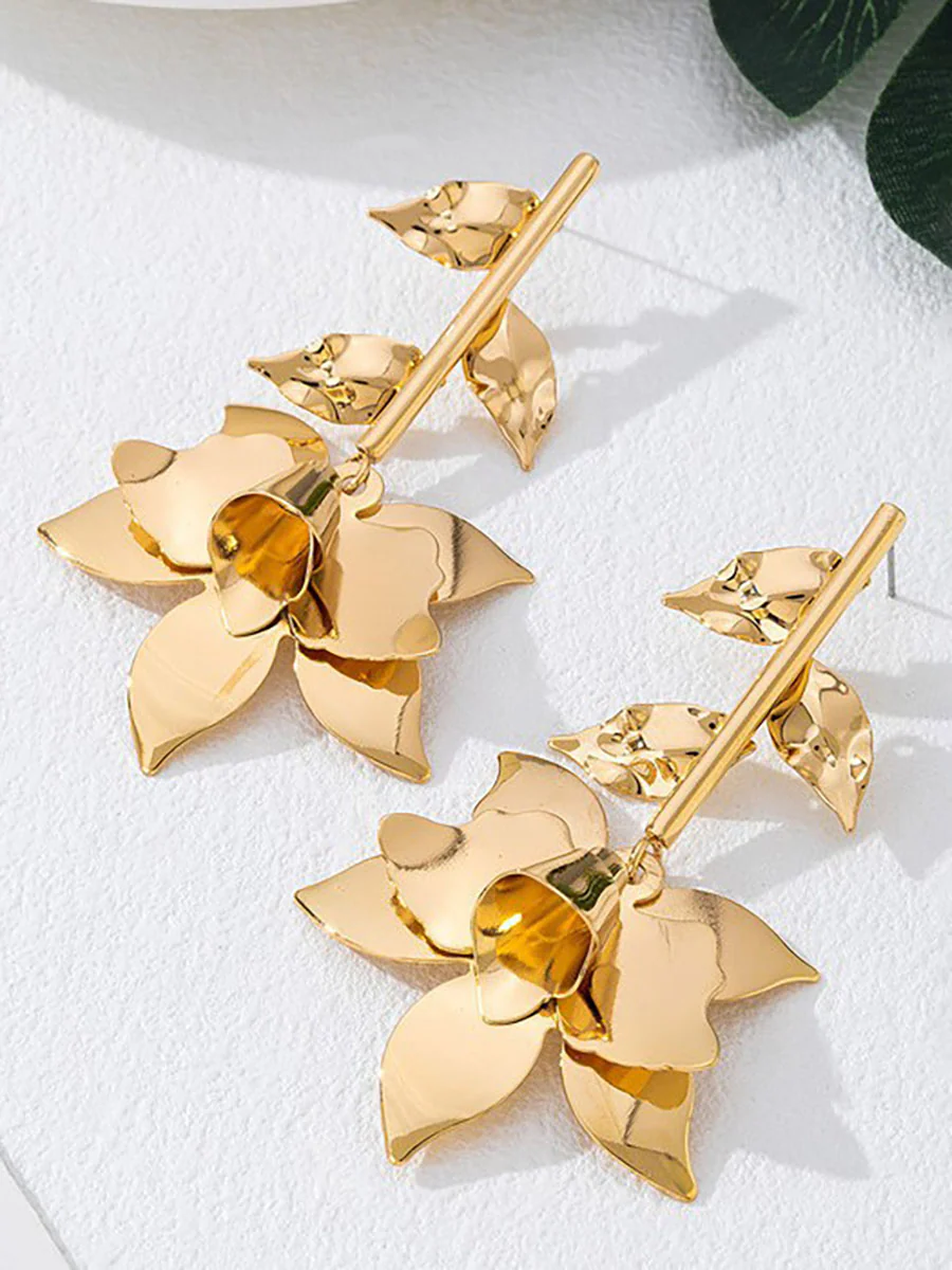 Flower Shape Earrings Accessories - Image 5
