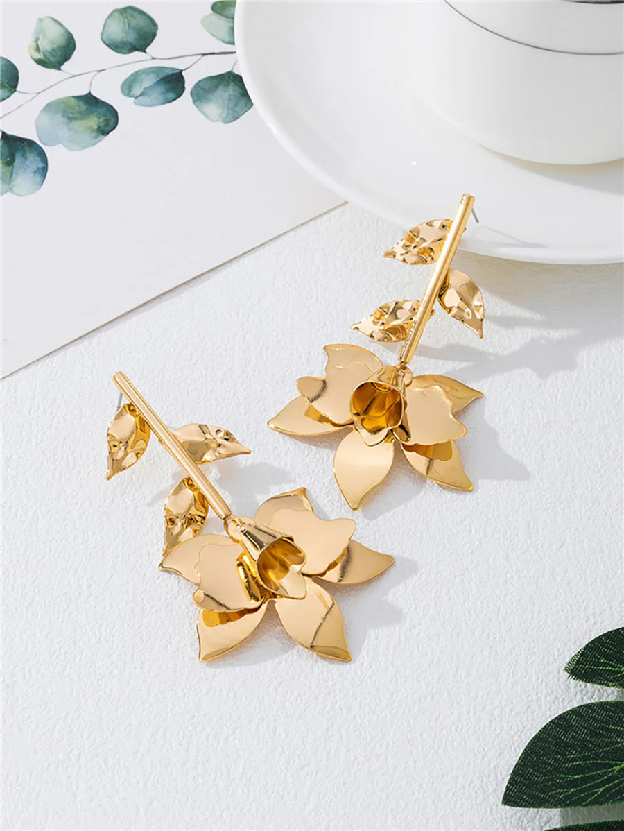 Flower Shape Earrings Accessories - Image 6