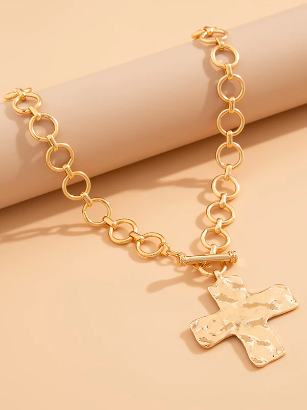 Normcore Chains Geometric Necklaces Accessories - Image 3