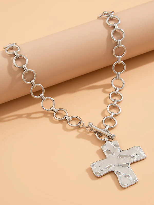 Normcore Chains Geometric Necklaces Accessories - Image 4